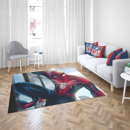 Spider-Man Guardian of the Big Apple Comic Rug 2