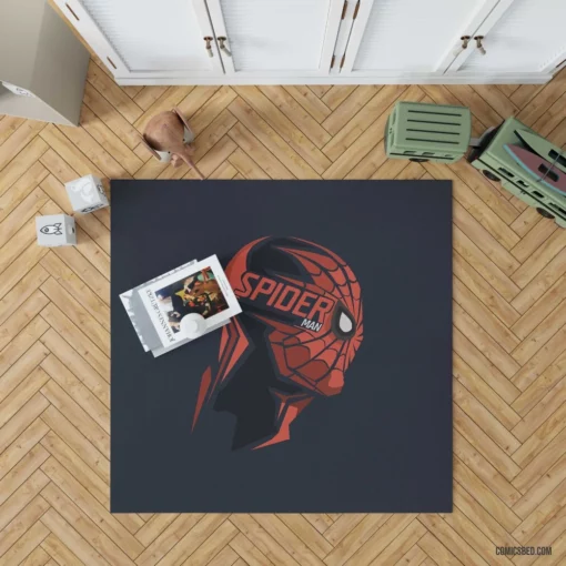 Spider-Man Heart of the Hero Comic Rug