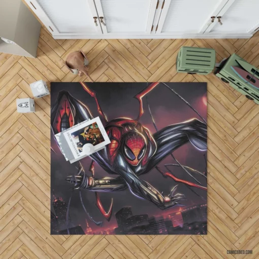 Spider-Man Hero Reborn Comic Rug