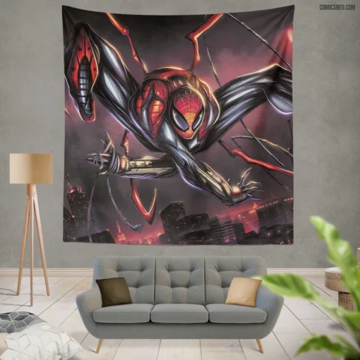 Spider-Man Hero Reborn Comic Wall Tapestry