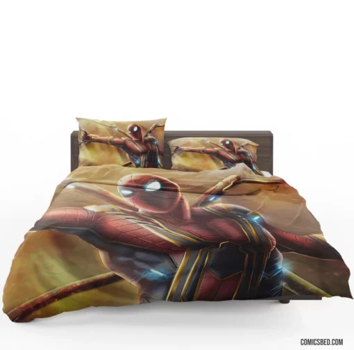 Spider-Man Iron Spider Marvel Avenger Comic Bedding Set