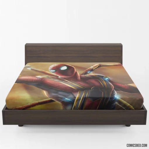 Spider-Man Iron Spider Marvel Avenger Comic Fitted Sheet