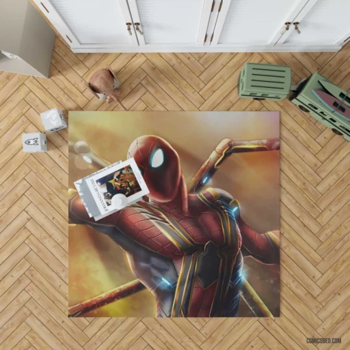 Spider-Man Iron Spider Marvel Avenger Comic Rug