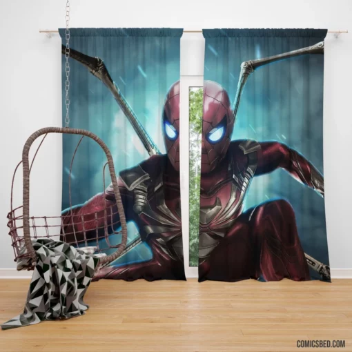 Spider-Man Iron-Spider Marvel Duo Comic Curtain