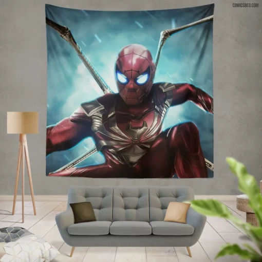 Spider-Man Iron-Spider Marvel Duo Comic Wall Tapestry