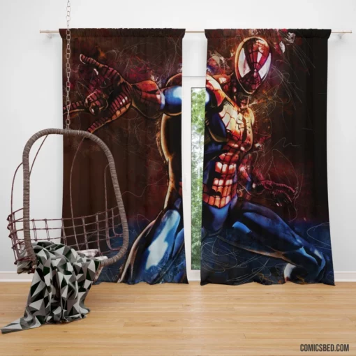 Spider-Man Legendary Marvel Hero Comic Curtain