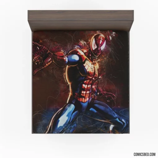 Spider-Man Legendary Marvel Hero Comic Fitted Sheet 1