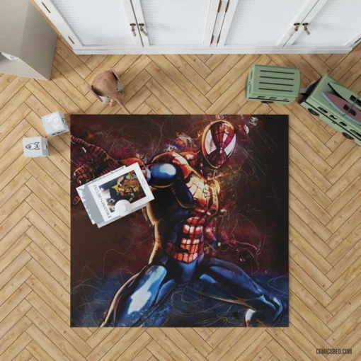 Spider-Man Legendary Marvel Hero Comic Rug