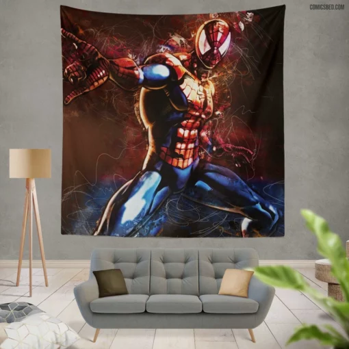 Spider-Man Legendary Marvel Hero Comic Wall Tapestry