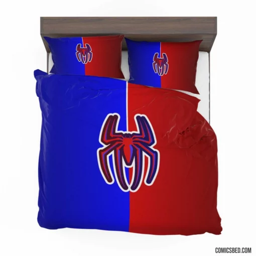 Spider-Man Logo Marvel Symbolic Hero Comic Bedding Set 1