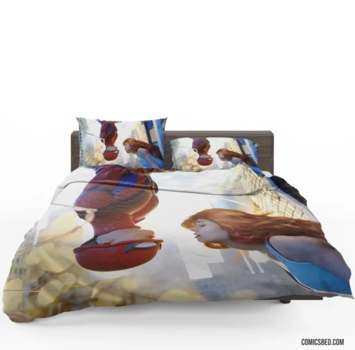 Spider-Man Love Couple Marvel Duo Comic Bedding Set