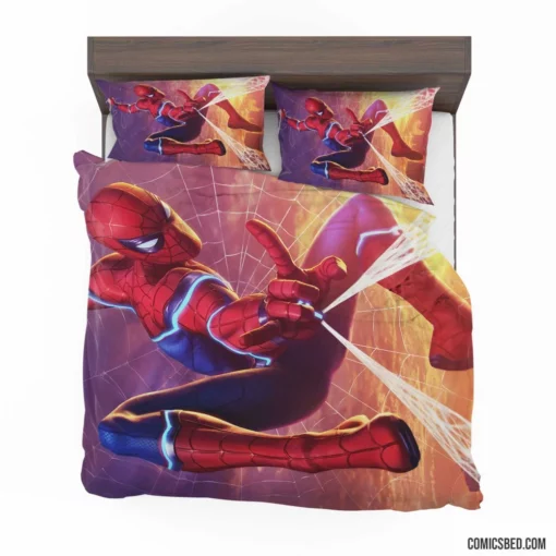 Spider-Man Marvel Adventures Unfold Comic Bedding Set 1