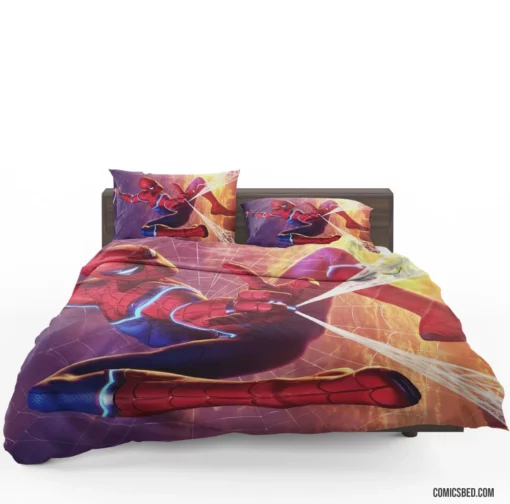 Spider-Man Marvel Adventures Unfold Comic Bedding Set