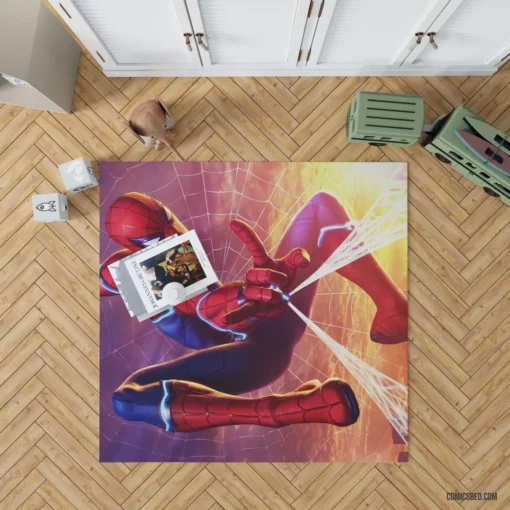 Spider-Man Marvel Adventures Unfold Comic Rug