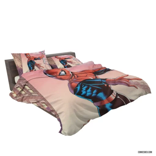 Spider-Man Marvel Adventures Unstoppable Hero Comic Bedding Set 2