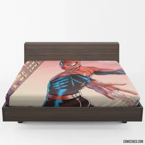 Spider-Man Marvel Adventures Unstoppable Hero Comic Fitted Sheet