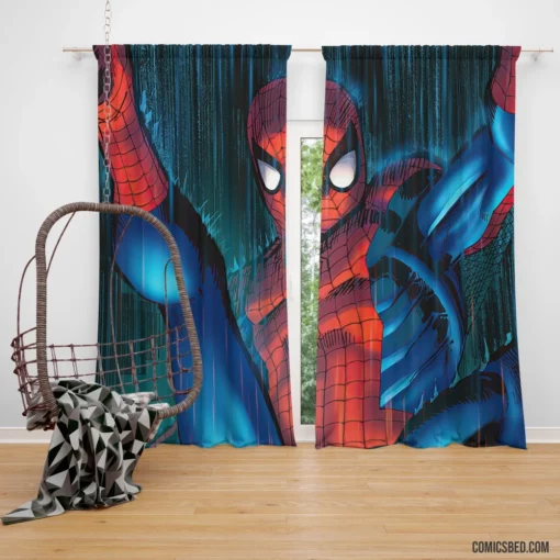 Spider-Man Marvel Chronicles Heroic Journeys Comic Curtain