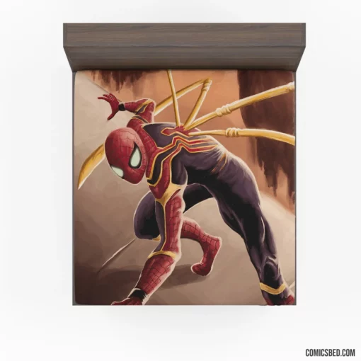 Spider-Man Marvel Dynamic Heroics Comic Fitted Sheet 1