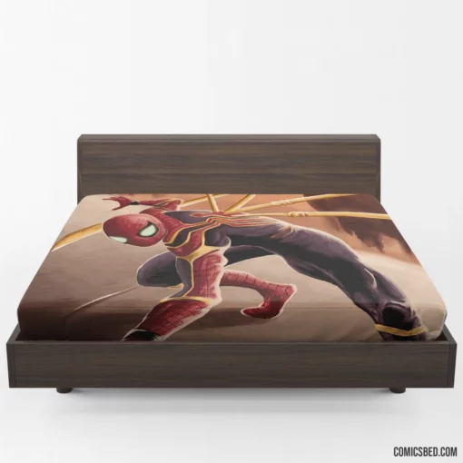 Spider-Man Marvel Dynamic Heroics Comic Fitted Sheet