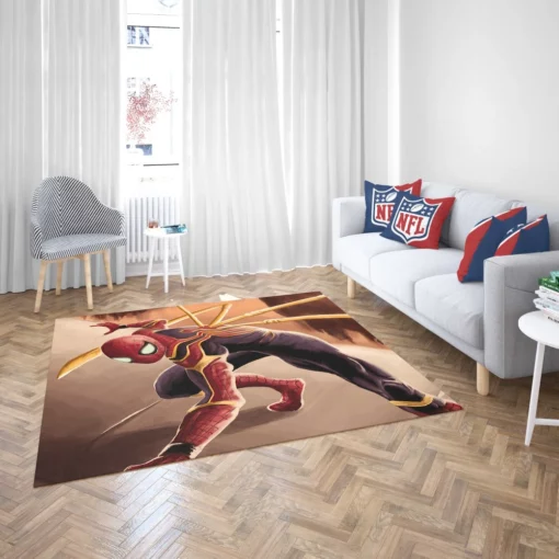 Spider-Man Marvel Dynamic Heroics Comic Rug 2