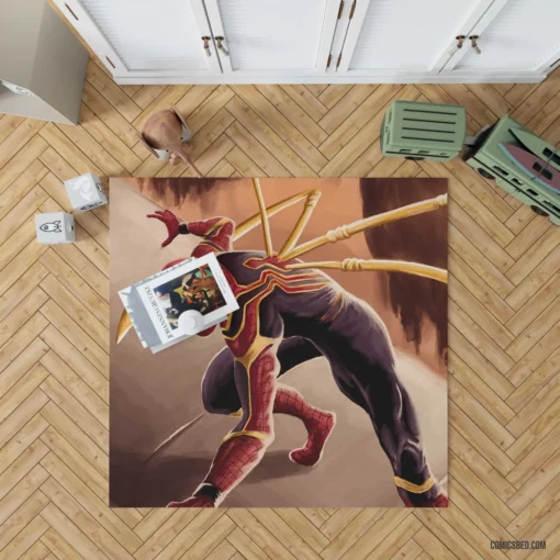 Spider-Man Marvel Dynamic Heroics Comic Rug