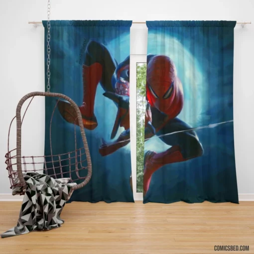 Spider-Man Marvel Dynamic Icon Comic Curtain