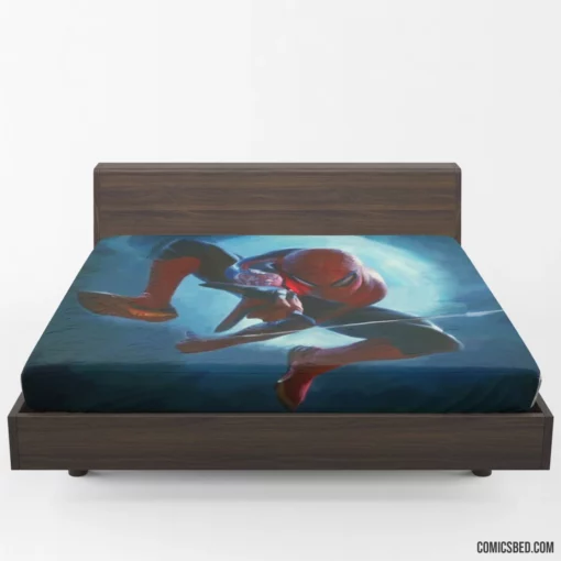 Spider-Man Marvel Dynamic Icon Comic Fitted Sheet