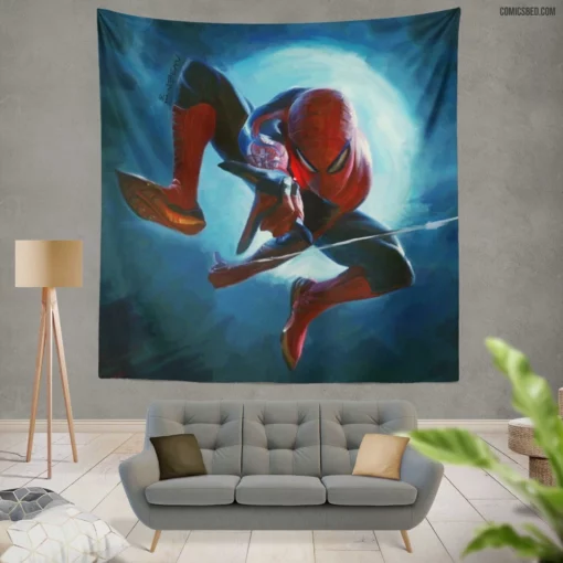 Spider-Man Marvel Dynamic Icon Comic Wall Tapestry