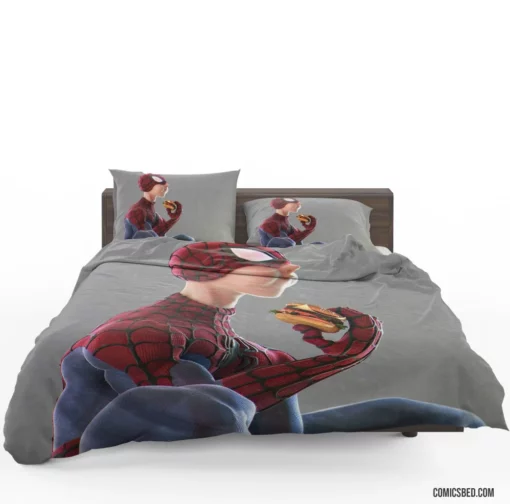 Spider-Man Marvel Exploits Heroic Saga Comic Bedding Set