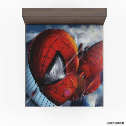 Spider-Man Marvel Heroic Exploits Comic Fitted Sheet 1