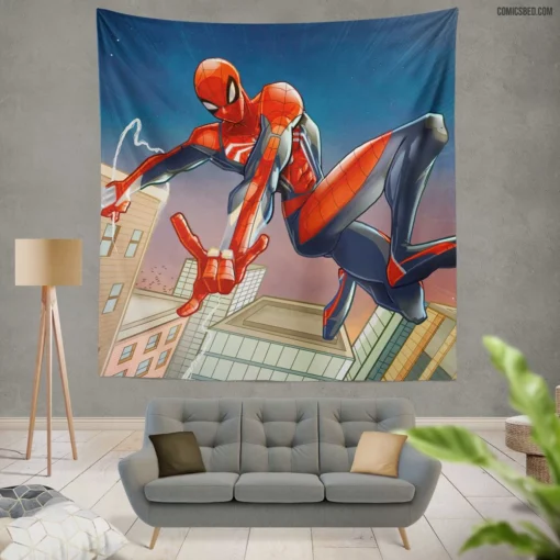 Spider-Man Marvel Heroic Legacy Comic Wall Tapestry