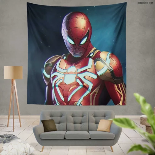 Spider-Man Marvel Legacy Heroic Adventures Comic Wall Tapestry