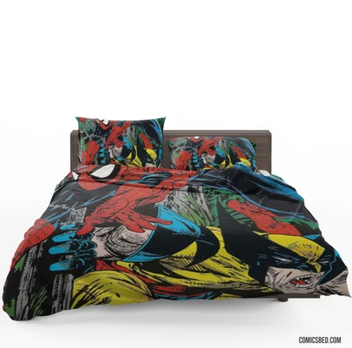 Spider-Man Marvel Legendary Icon Comic Bedding Set