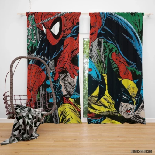 Spider-Man Marvel Legendary Icon Comic Curtain