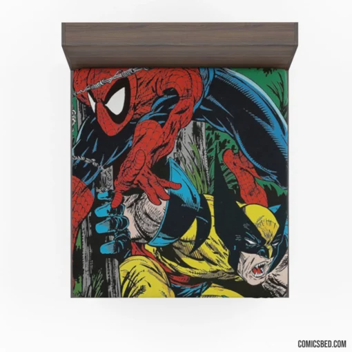 Spider-Man Marvel Legendary Icon Comic Fitted Sheet 1