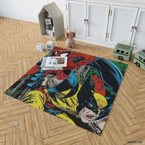 Spider-Man Marvel Legendary Icon Comic Rug 1