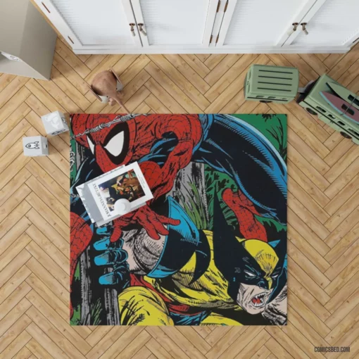 Spider-Man Marvel Legendary Icon Comic Rug