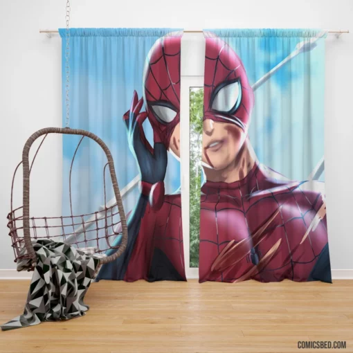 Spider-Man Marvel Legendary Web-Slinger Comic Curtain