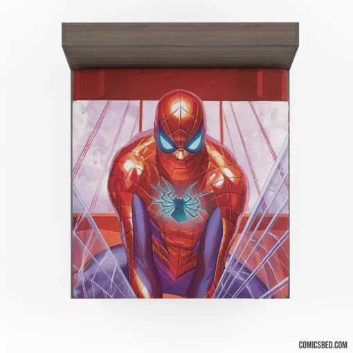 Spider-Man Marvel Quests Timeless Hero Comic Fitted Sheet 1