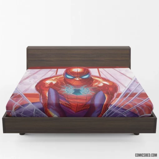 Spider-Man Marvel Quests Timeless Hero Comic Fitted Sheet