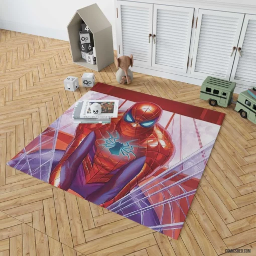 Spider-Man Marvel Quests Timeless Hero Comic Rug 1