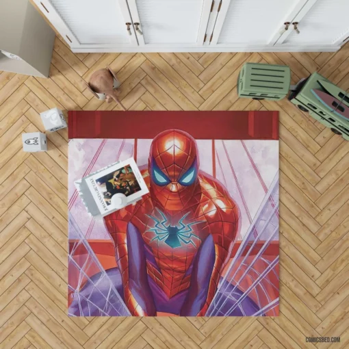 Spider-Man Marvel Quests Timeless Hero Comic Rug