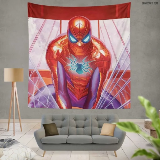 Spider-Man Marvel Quests Timeless Hero Comic Wall Tapestry