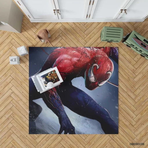 Spider-Man Marvel Quests Unstoppable Hero Comic Rug