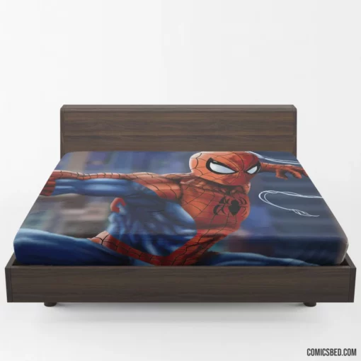 Spider-Man Marvel Timeless Heroics Comic Fitted Sheet