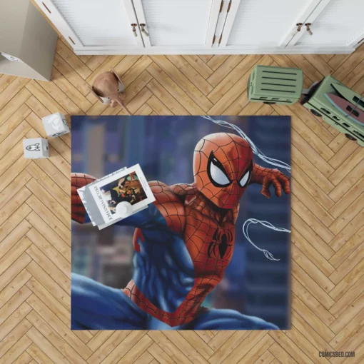 Spider-Man Marvel Timeless Heroics Comic Rug