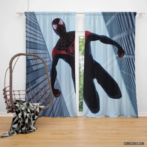 Spider-Man Marvel Wall-Crawler Comic Curtain