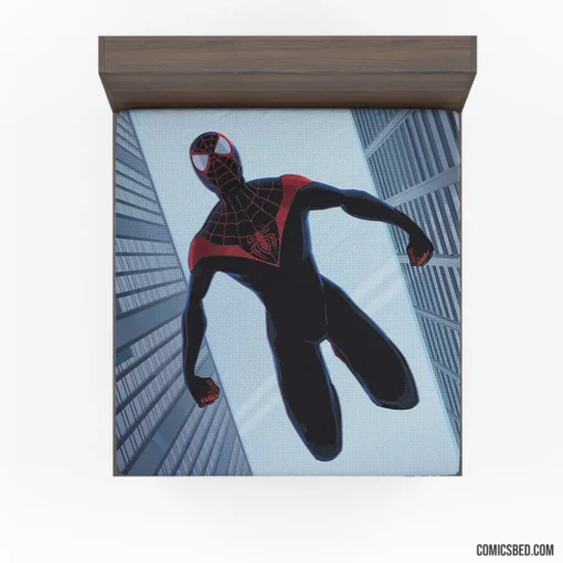 Spider-Man Marvel Wall-Crawler Comic Fitted Sheet 1