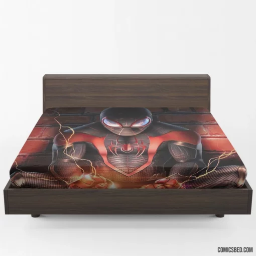 Spider-Man Marvel Web-Hero Comic Fitted Sheet