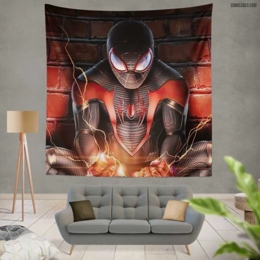 Spider-Man Marvel Web-Hero Comic Wall Tapestry